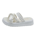 2025 new korean style platform slides - women's summer everyday versatile anti-slip & anti-odor comfort slippers