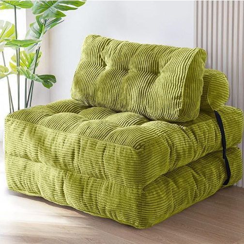 Lazy sofa single living room dual-purpose foldable sofa bed casual tatami reclining human dog house compression sofa