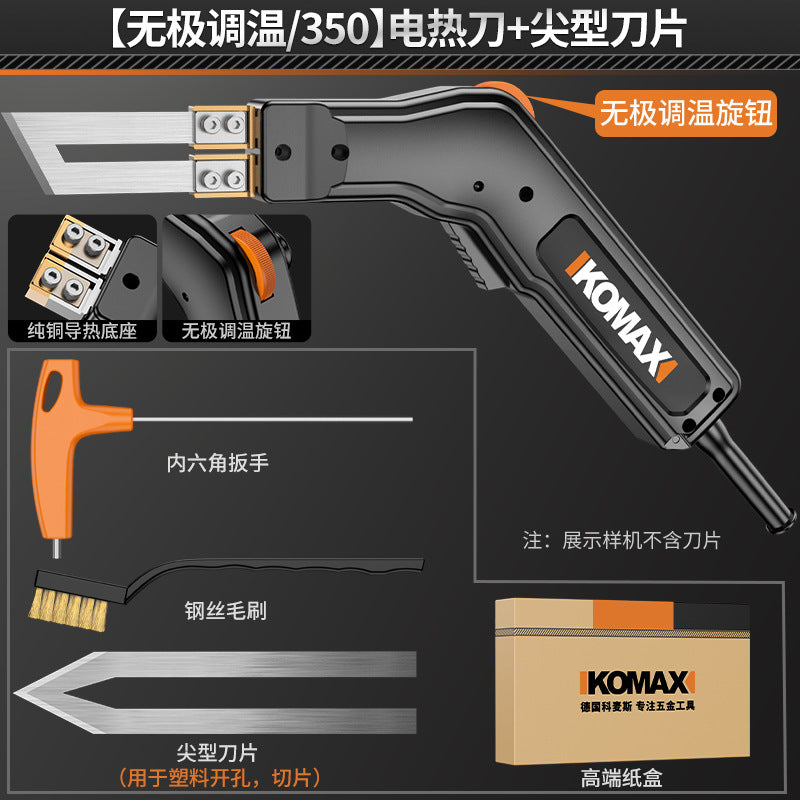 High-power electric hot knife foam cutter, plastic kt board cutting tool, sponge hot melt knife, acrylic hot cutting knife