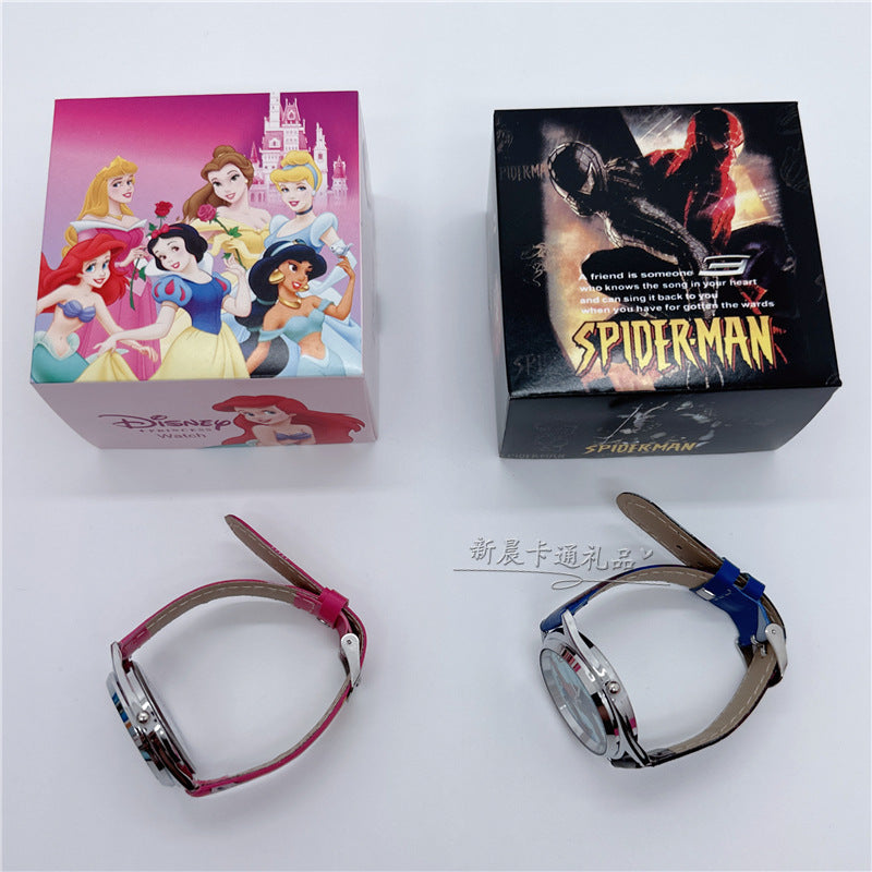 Factory direct boxed cartoon watches wholesale - kids' watches, student timepieces, cartoon anime watches - dropshipping available