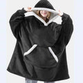 Pullover fleece thickenedlong pajamas heattech tv blanket outdoor cold-proof nightgown couple's outfit sweatshirt fleece heattech