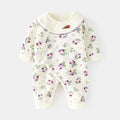 Babibele baby rompers - seamless bodysuits, autumn/winter pure cotton newborn monk suits, crawling suits, spring/autumn clothes