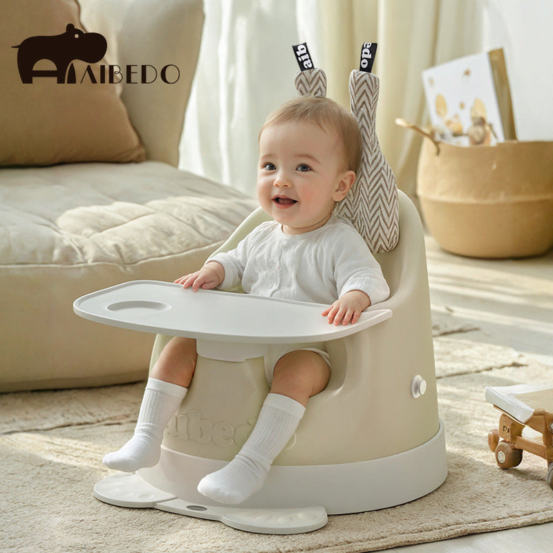 Baby learning to sit chair artifact anti-rollover baby sitting artifact does not hurt the spine Home music dining chair can take a bath