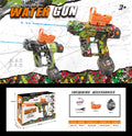 hot-selling uzi kids electric water gun toy large capacity reloading continuous water spray water fight toy wholesale