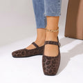 Wholesale women's plus size mary janes: new  retro single strap, non-slip soft sole flats for export