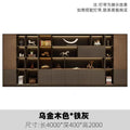10-door filing cabinet (ebony*iron gray)