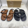 Za2025 winter new women's flat sandals - thong, flip-flop, roman style, outdoor wear, slip-on, everyday versatile sandals