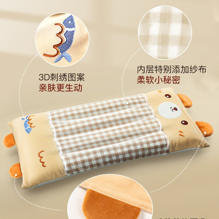 Kids' pillow - breathable summer pillow for babies and toddlers, suitable for all seasons, ages 6 months to 3+ years, ideal for infants and preschoolers