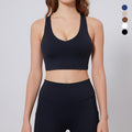 Amazon's new i-shaped bubble wrap sports vest for women running to shrink secondary breasts yoga bra high-strength sports intimates