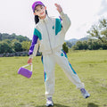 Girls' autumn outfit set  new style: trendy and stylish two-piece tracksuit for girls, perfect for spring and autumn