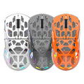 Viper bm560 bluetooth wireless tri-mode mouse - transparent design for desktop, laptop, office, and business use