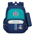 Kids' backpack set (2-piece): grades 3-6 elementary school backpack - dropshipping available, lightweight, spine-protecting, and load-reducing
