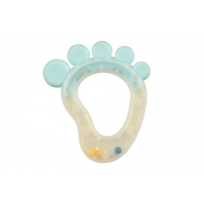 Cross-border baby hand rattle toy 0-1 years old newborn baby can gnaw teething glue baby bed bell pedal piano pendant