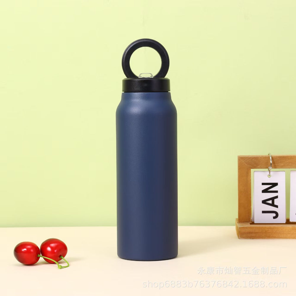 New 304 stainless steel magnetic lid insulated tumbler - vacuum, large capacity, space bottle - perfect for home, office, and on-the-go use