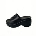 New women's platform sandals - summer fashion high heel slides, wedge heel slippers, and flip-flops for women