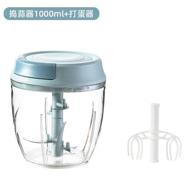 Garlic masher - manual garlic press - mini kitchen garlic crusher - garlic chopper - garlic paste maker - baby food supplement - small food processor