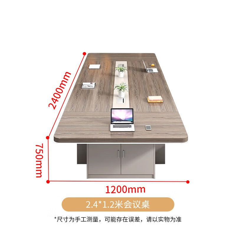 Saint li large conference table bench table negotiation room modern casual rectangular training table