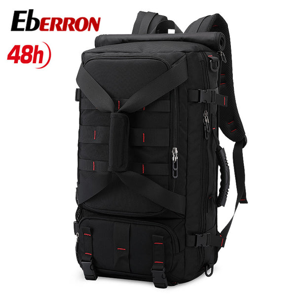 Mountaineering, hiking, multi-functional men's backpacks, women's outdoor leisure luggage bags, light backpacks, large-capacity shoes and bags