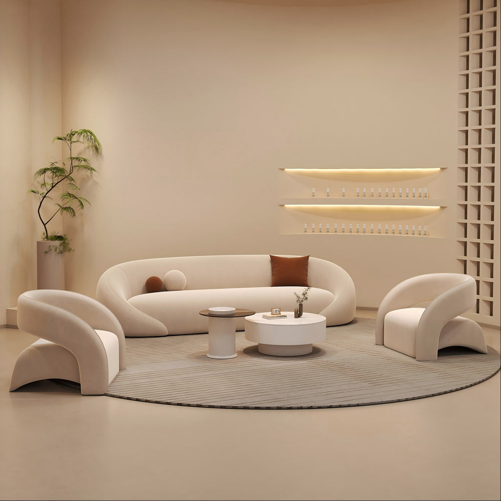 Business reception sofa hotel sales office lobby office beauty salon rest area negotiation sofa coffee table combination