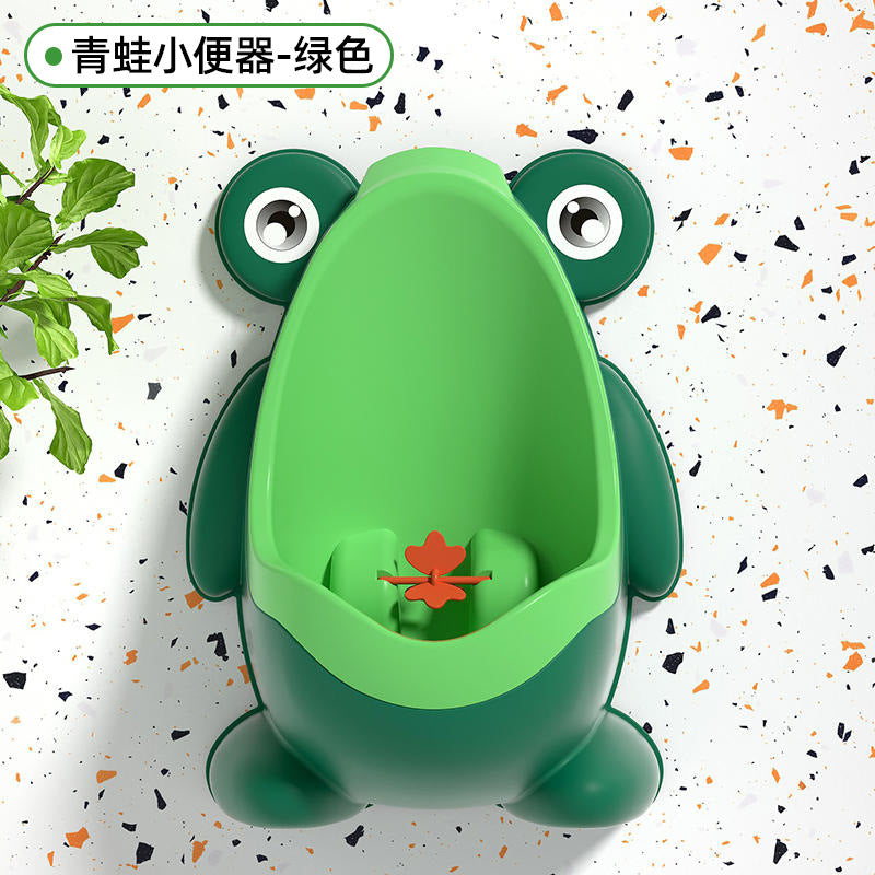Wall-mounted potty for boys - portable urinal for babies & toddlers - standing toilet training urinal - pee training device