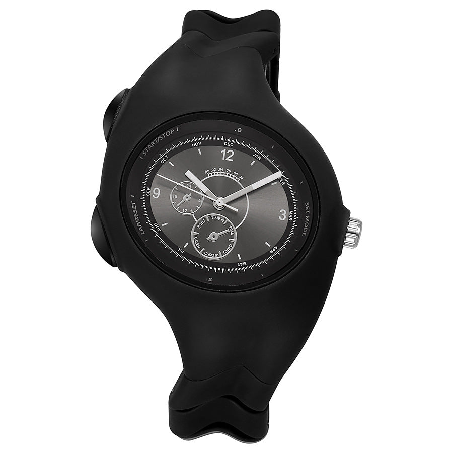Used special-shaped y2k decorative plastic watch twisted retrofashionclassy sense ins niche quartz watch wholesale