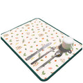 Kitchen countertop mat soft diatom mud desktop absorbent mat coaster bathroom sink non-slip drain mat