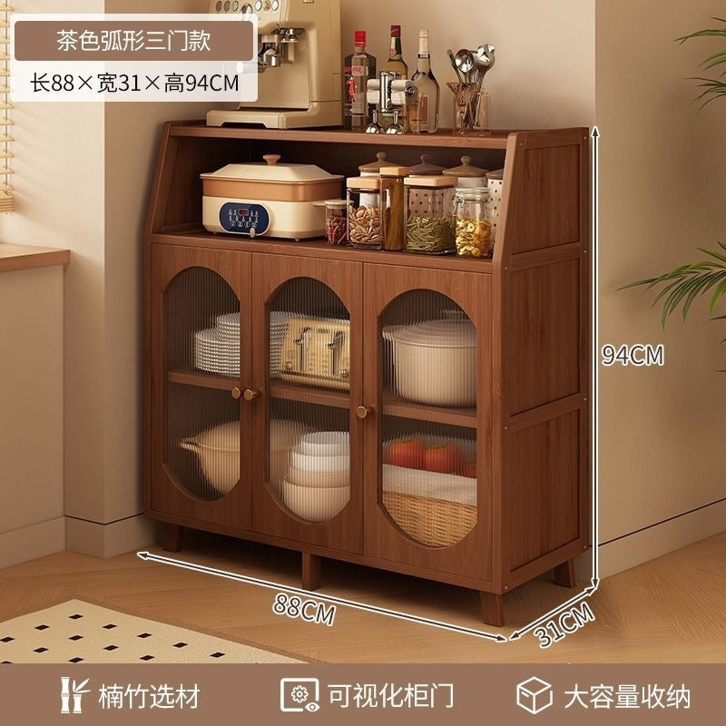 Entrance hall cabinet for home sideboard living room wall-mounted tea cabinet side cabinet multi-functional kitchenware storage rack