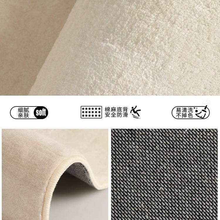 Carpet living room  new imitation cashmere cream style thickenedaccessible luxuryclassyfor home room sofa coffee table floor mat
