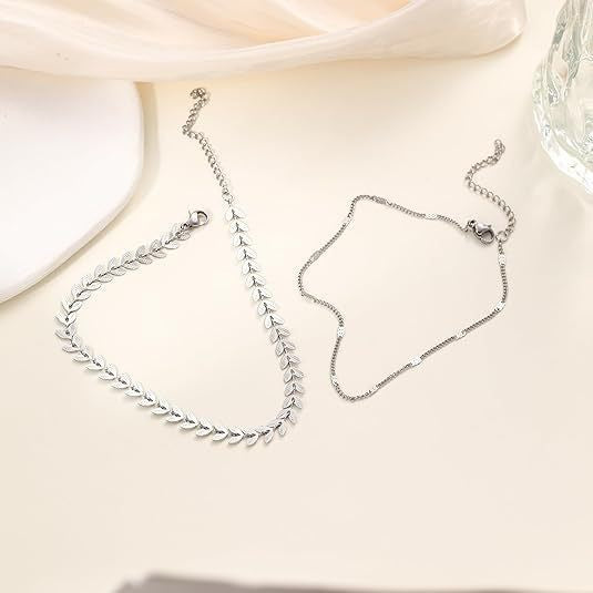European and american new exquisite sparkling round coin pendant pearl cubic zirconia paperclip anklet - elegant and chic for women