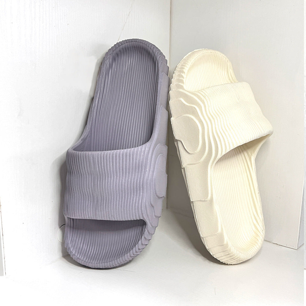 New arrival coconut slippers for women, kanye's same style sandals for men, trendyoutwear flip-flops, color logo, thick sole men's slippers