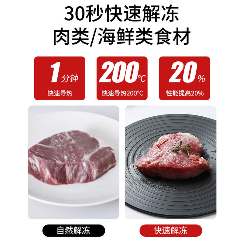 Kitchen gas stove heat conduction plate heat conduction plate anti-burn black gas stove heat transfer sheet pot bottom thawing for home heat conduction pot pad