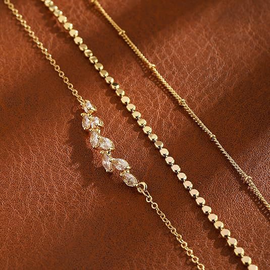 European and american cross-border fine classic ball chain anklet easiest for matchsummer jewelry cross-border stainless steel anklet jewelry