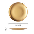 Insaccessible luxury ceramic western dinner plate retro ceramic restaurant for home shallow plate japanese ceramic good-looking dish plate
