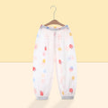 Baby pants summer thin pure cotton children's mosquito pants boys girls bloomers baby long pants sleep pants mesh