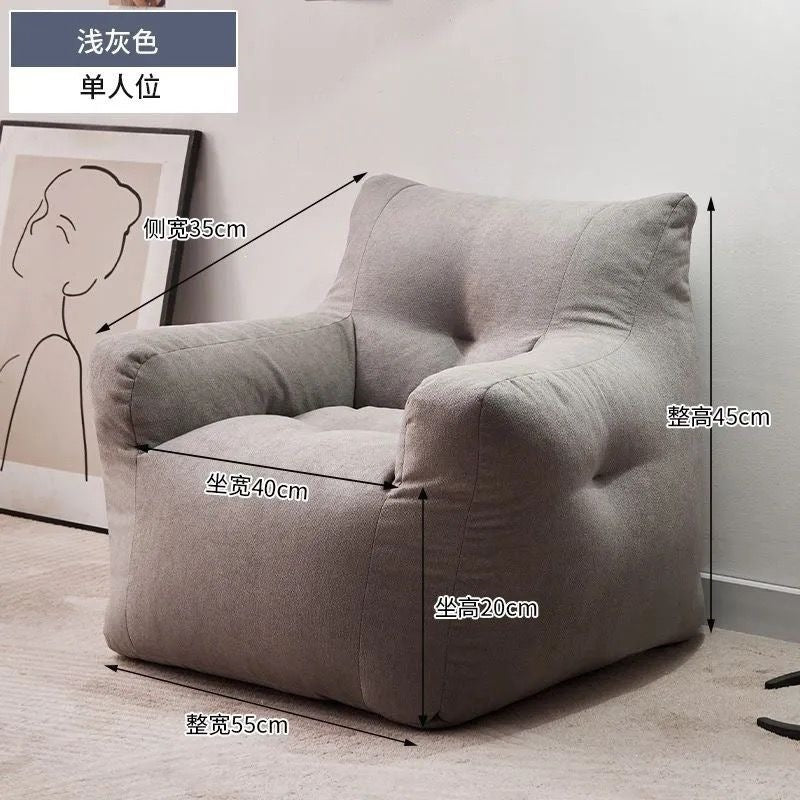 Lazy sofa tatami can lie down and sleep double rental house for home casual chair bedroom floor single small sofa