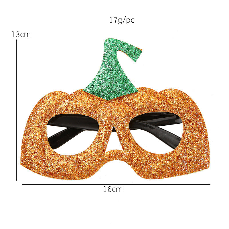 Halloween Pumpkin Glasses Kids Adult Ghost Festival Party Decorations Photo Props Funny Glasses Frames