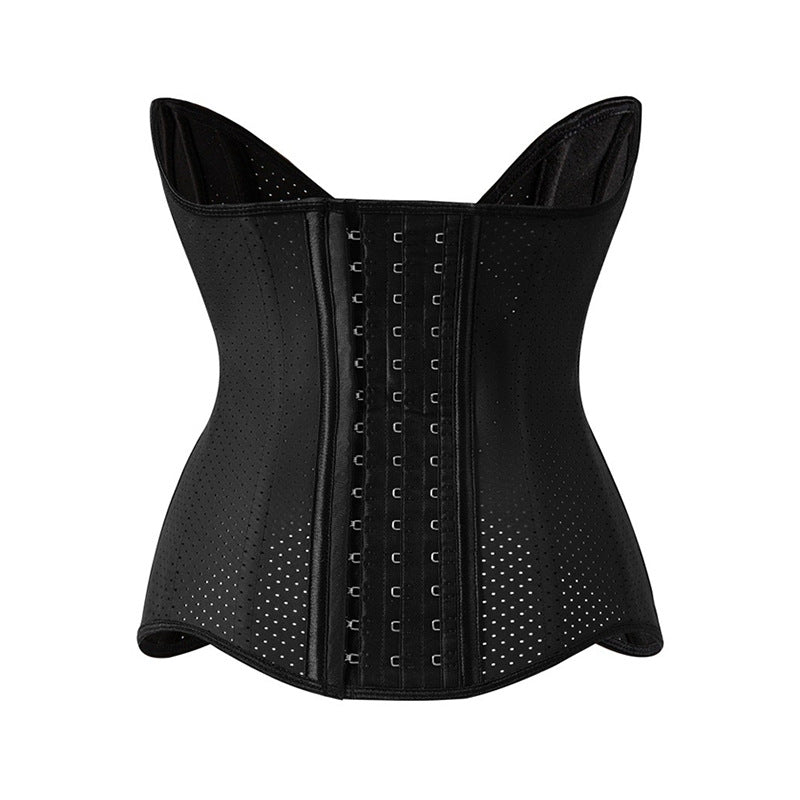 Hourglass goddess latex high waist body shaping sports waist support breast drag belly postpartum shaping body shaping garment