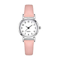Korean style women's watch classic round slim strap minimalist digital casual student quartz watch - wholesale from manufacturer
