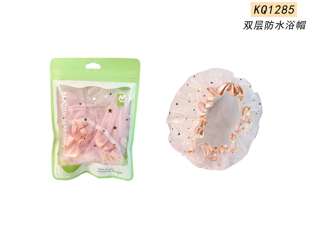 Shower cap coral fleece dry hair cap water absorbent quick dry high appearance non-stick hair free blow shower cap waterproof shower cap head dry hair towel
