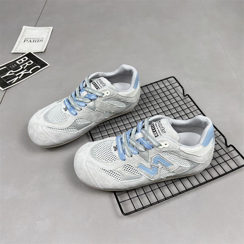 2026 summer new arrivalretro agan shoes women's casual sports shoes easiest for match sports soft bottom heightened german training shoes