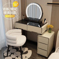 New arrival dressing table modern casual cream style makeup table small apartment accessible luxury dressing table slate dressing table complete
