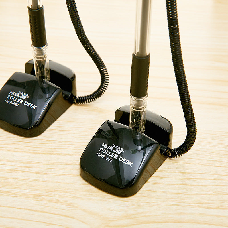 Simple Business Desk Pen Desktop Neutral Pen Classic Counter Special Black Durable Desk Pen Elegant Counter Paste