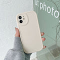 Suitable for vivox200pro mobile phone case s19pro frosted big eyes iqooneo9 fine hole lambskin material