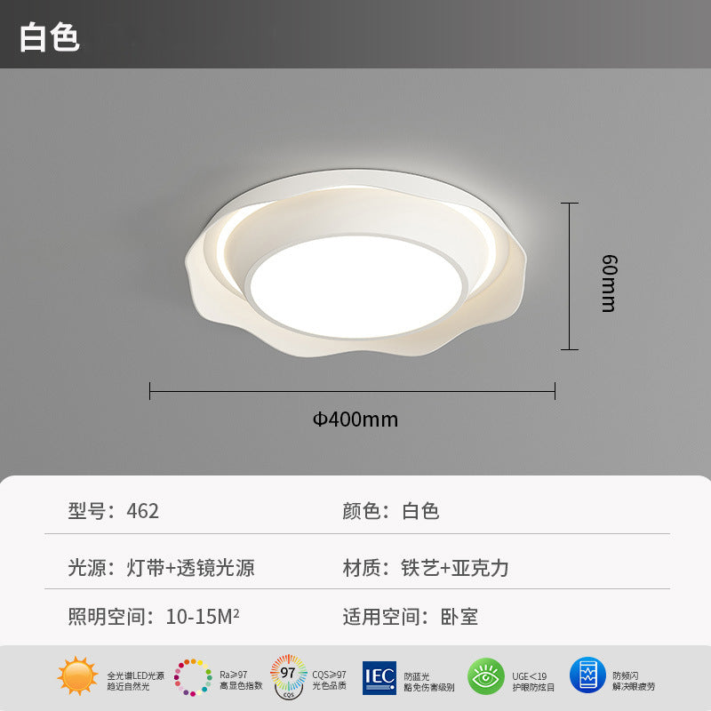 Italian minimalist master bedroom ceiling light 2025 new simple modern light luxury eye protection room restaurant study lighting