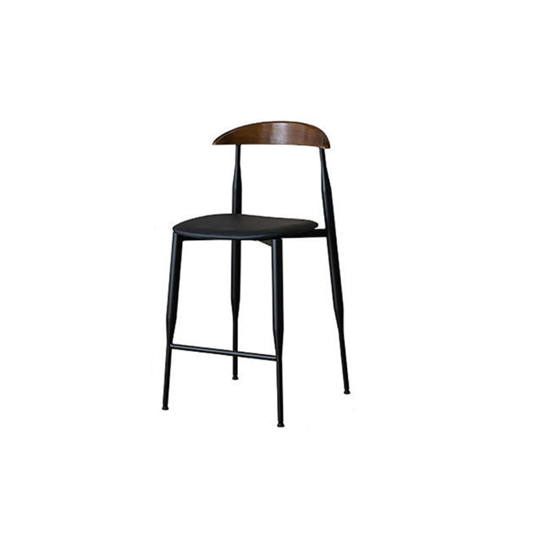 American bar loft wrought iron bar chair cafe milk tea shop personalized retro leather casual high stool home chair