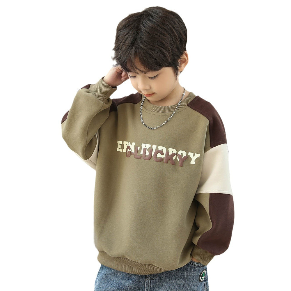 Kids' boys' autumn sweatshirt - spring/autumn style  new arrival - baby outerwear, stylish boy's autumn base layer top
