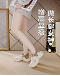 2025 spring/autumn new flyknit women's sock sneakers - slip-on, trendy, breathable, coconut style athletic casual shoes