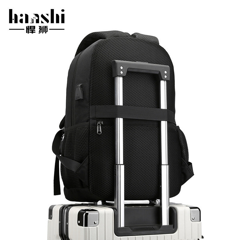 Business Men's Commuter Backpack Premium Fashion Travel Backpack Large Capacity School Bag Waterproof Backpack Computer Bag