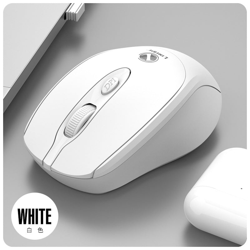 Limei q1 mini 2.4g wireless mouse - desktop pc, laptop, office & business smart power-saving mouse - ready to ship