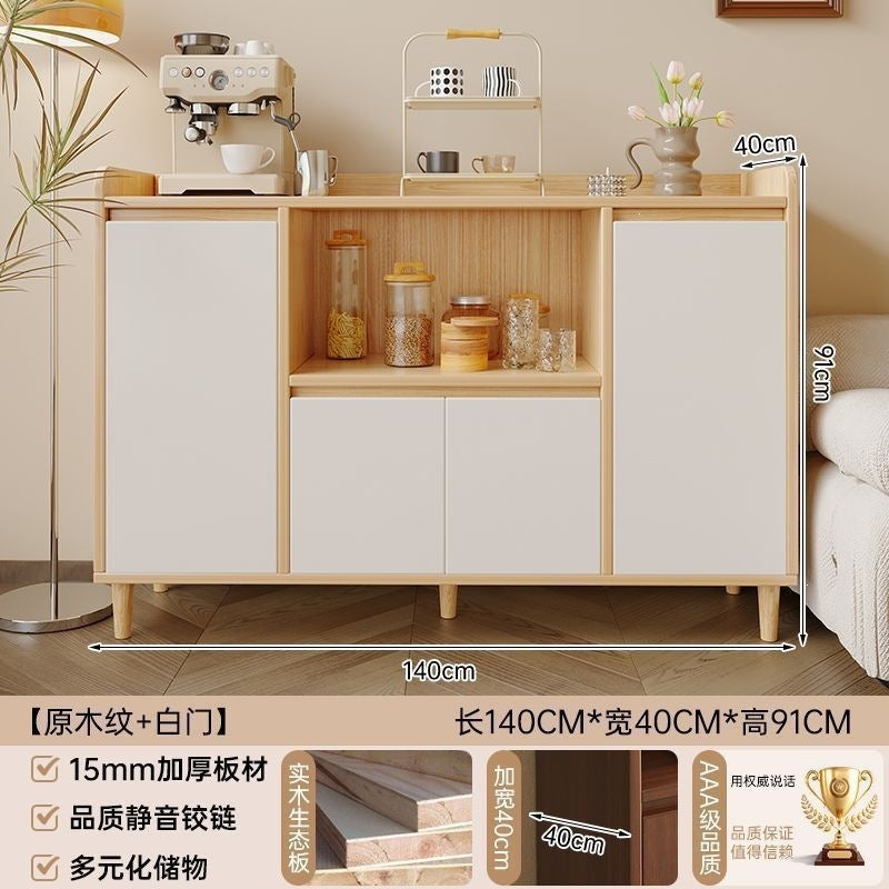 Sideboard storage cabinet, wall-mounted integrated cabinet, for home wall-mounted tea cabinet, coffee cabinet, living room locker, meal preparation cabinet